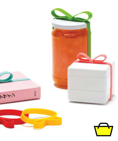 monkey business makes gift-wrapping easy with playful silicone ribbons