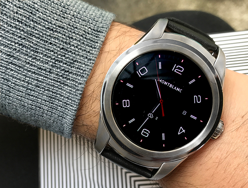 montblanc SUMMIT a smartwatch for the sartorially acute