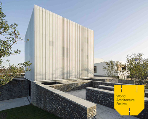 neri & hu completes suzhou chapel as a floating white box in china