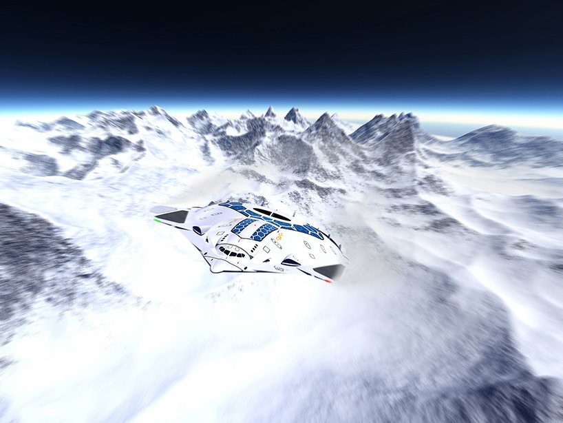 oscar viñals' 'solar skin' plane generates enough energy to fly itself