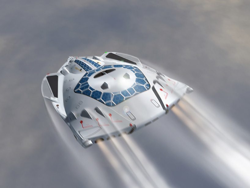 oscar viñals' 'solar skin' plane generates enough energy to fly itself