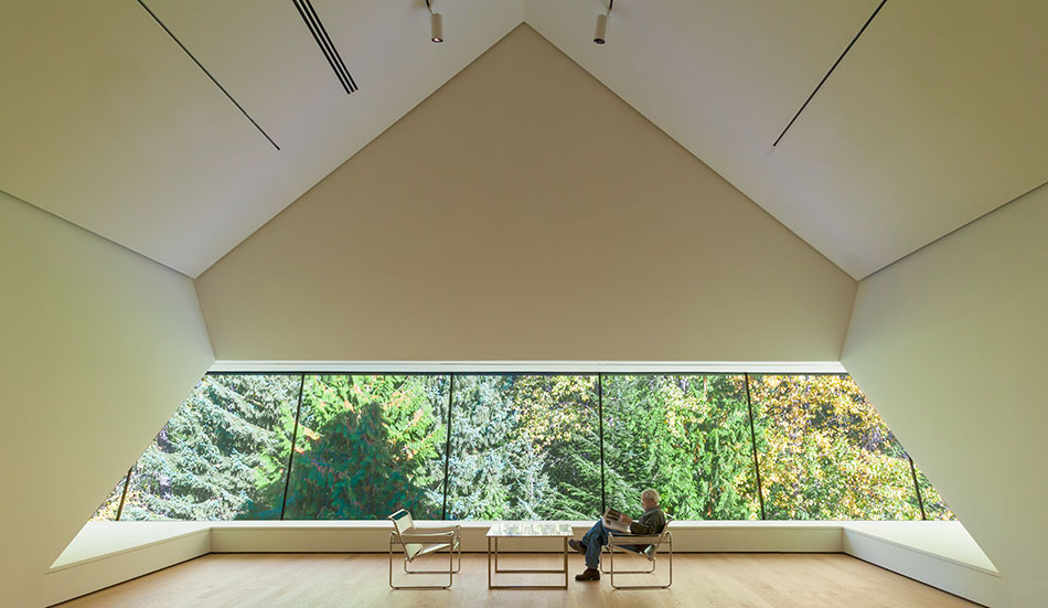 patkau architects elevates metal-clad audain art museum in whistler, canada