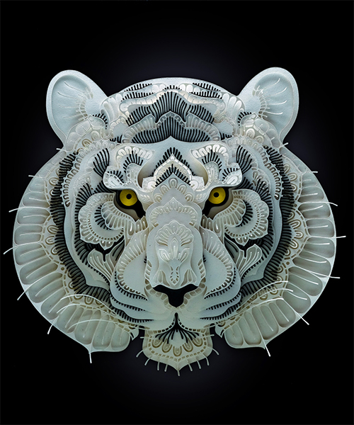 patrick cabral's breathtaking papercuts raise awareness for endangered species
