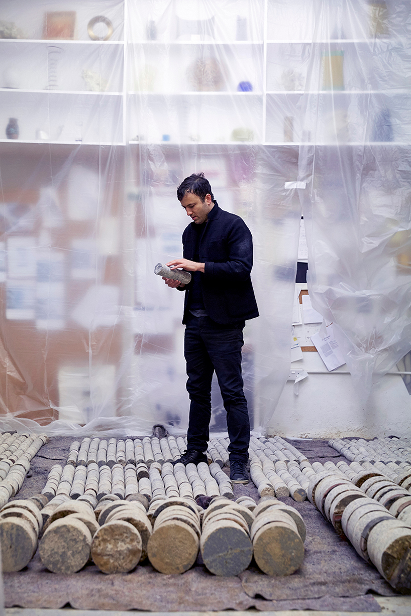 paul cocksedge excavation evicted milan design week 2017 designboom