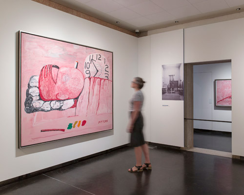 philip guston and the poets exhibition is presented in venice