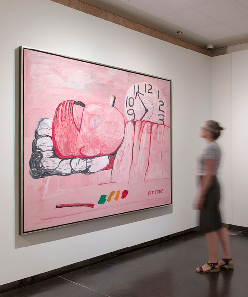 philip guston and the poets exhibition is presented in venice