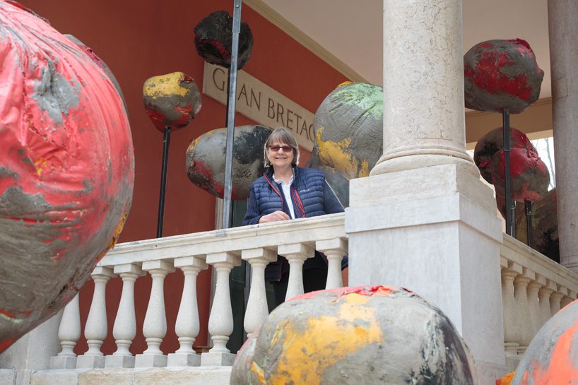 phyllida barlow provokes a sense of folly at the british pavilion at the venice biennale