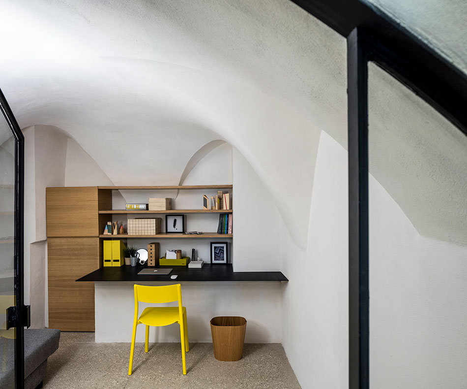 pitsou kedem architects transforms old jaffa house into a 'modern cave' in israel