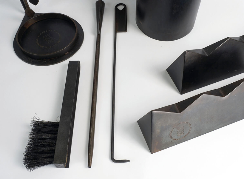 pretziada collaborates with ambroise maggiar in ceremony fireplace set