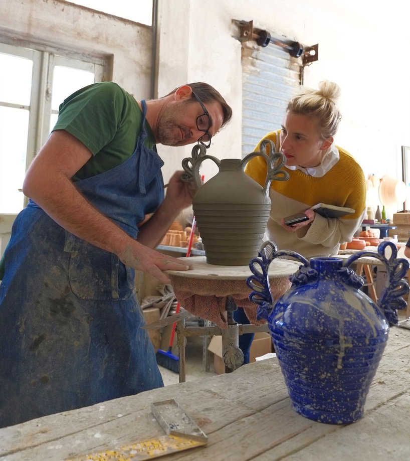 pretziada celebrates sardinia's traditions with reinterpreted 'nuptial' vases