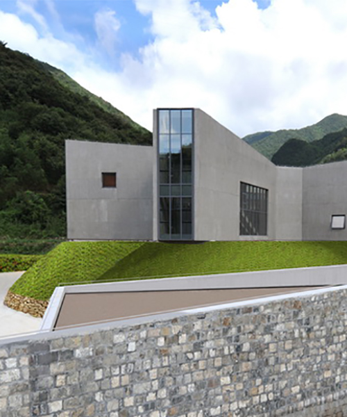 progetto CMR converts army granary into the duo art museum in china