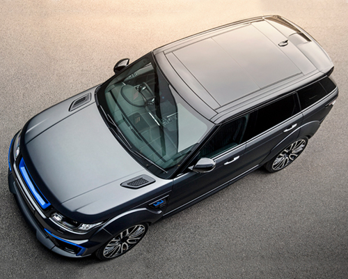 project kahn's range rover sport SVR pace suited for luxury performance