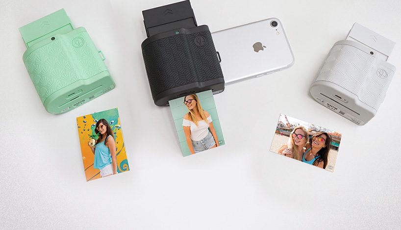 the prynt pocket transforms your iphone into a mini polaroid camera