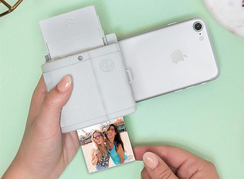 Polaroid's new pocket printer turns your iPhone photos into stickers