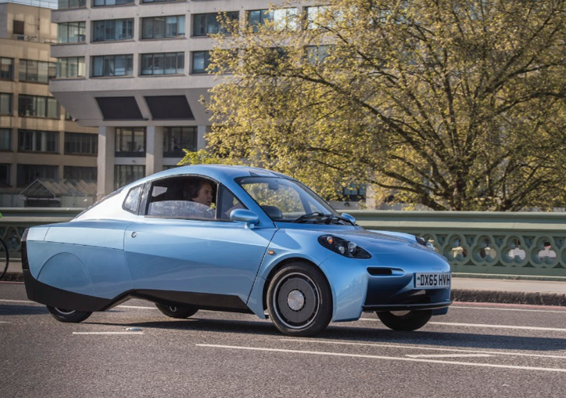 riversimple's rasa fuel cell electric car tested on UK roads