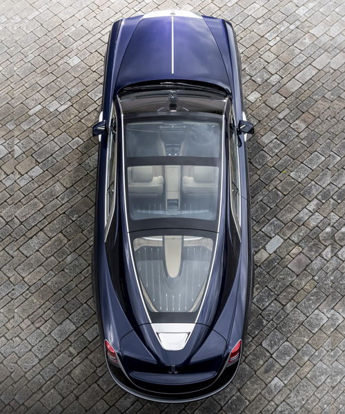 rolls-royce sweptail coupé pays homage to the world of racing yachts