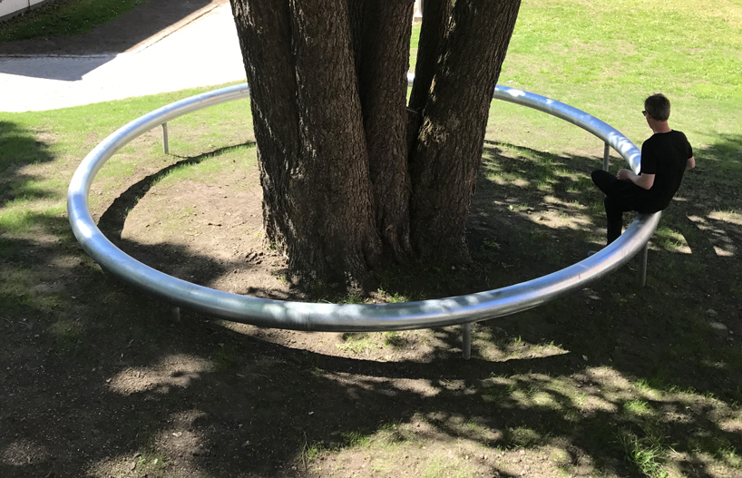 ronan erwan bouroullec oui sitting rings denmark designboom