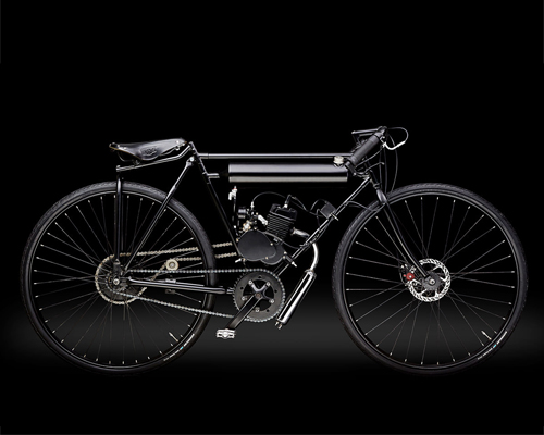 the screaming pigeon motorized bicycle by dicer bikes