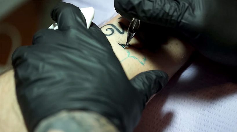 soundwave augmented reality tattoos let you listen to your body art