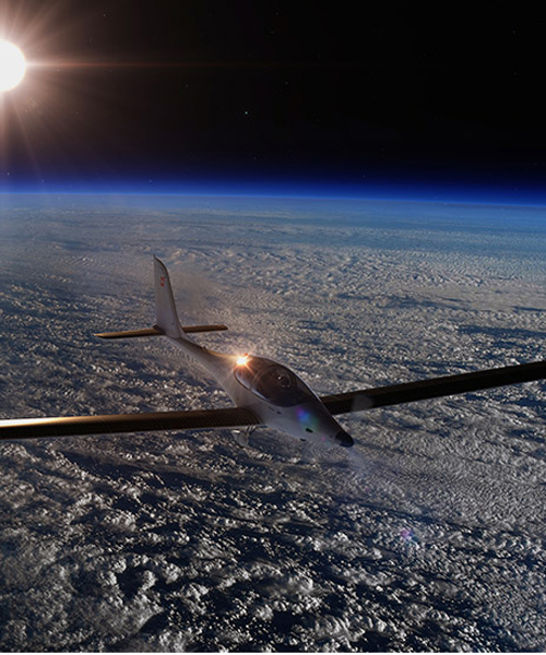 solar-powered stratospheric aircraft takes flight for the first time