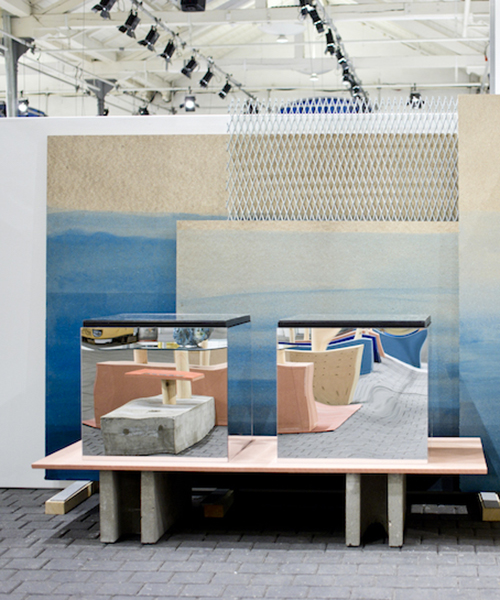 spacon & X designs wood wood's trade booth for copenhagen fashion week