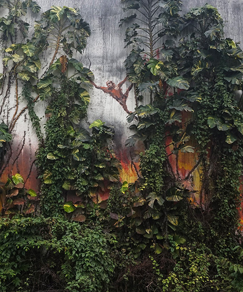 creatives tackle the effects of palm oil farming with a street art campaign in indonesia
