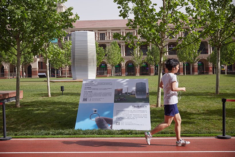 studio roosegaarde's smog free bicycles purify pollution as you pedal