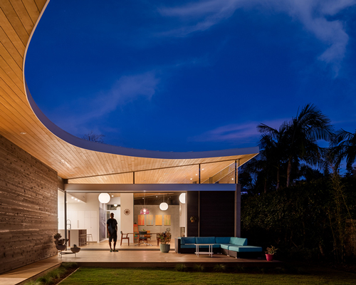 avocado acres house takes cues from modernist architecture