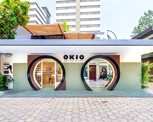 taller KEN shapes OKIO eyewear boutique with playful geometries in guatemala