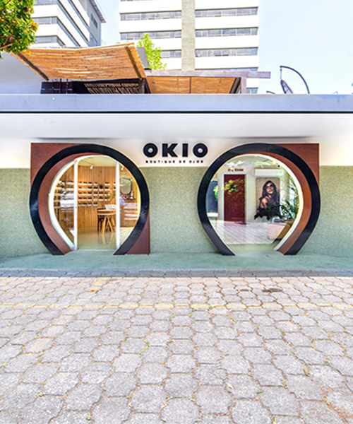 taller KEN shapes OKIO eyewear boutique with playful geometries in guatemala