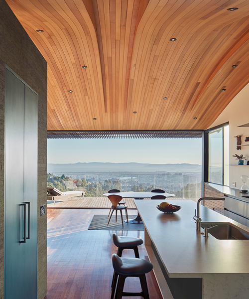terry and terry completes light-filled skyline house overlooking oakland
