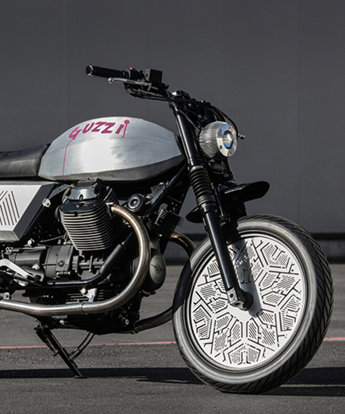 tom dixon x venier customs unveil tomoto, the official moto guzzi design-build bike