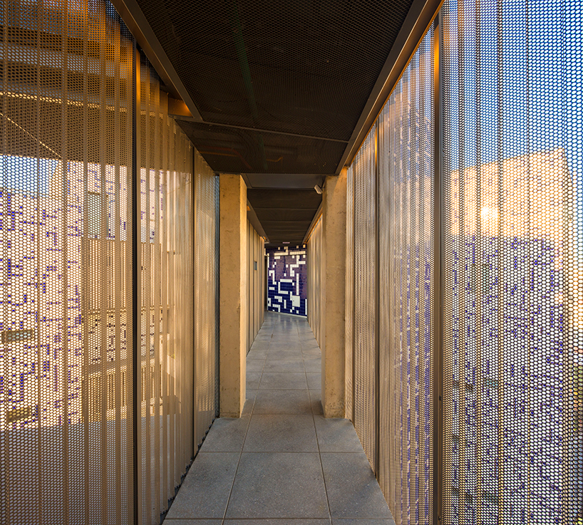 triptyque wraps arapiraca towers in são paulo with portugese azulejos tiles