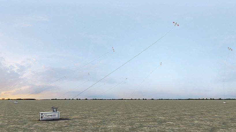 twingtec drone wind harvester flies like a kite to reel in power from high altitudes