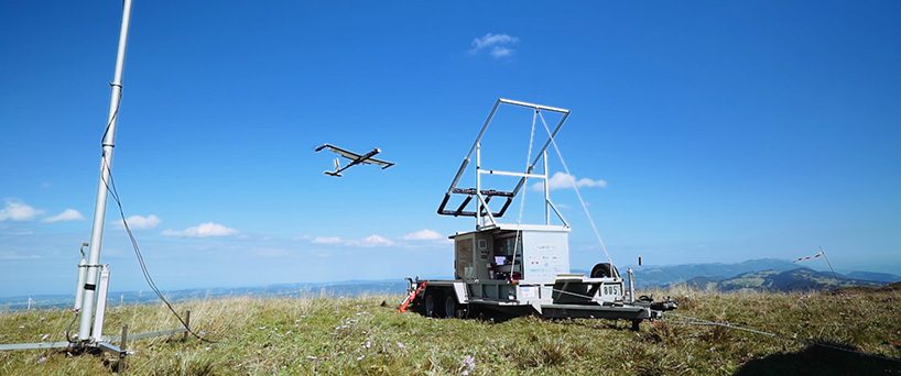 twingtec drone wind harvester flies like a kite to reel in power from high altitudes