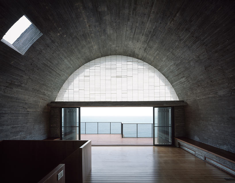 vector architects adds vaulted roof to captain's house in coastal china