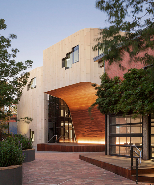 woods bagot carves section out of girls school in melbourne