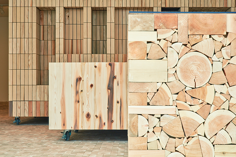 yamazaki kentaro design workshop gives new life to timber offcuts