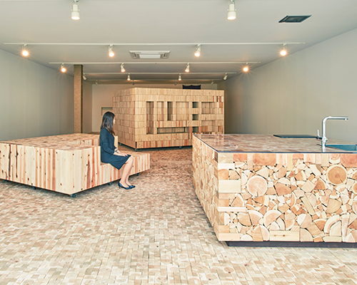 yamazaki kentaro design workshop gives new life to timber offcuts