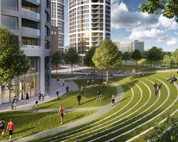 zaha hadid architects unveils sky park masterplan for bratislava