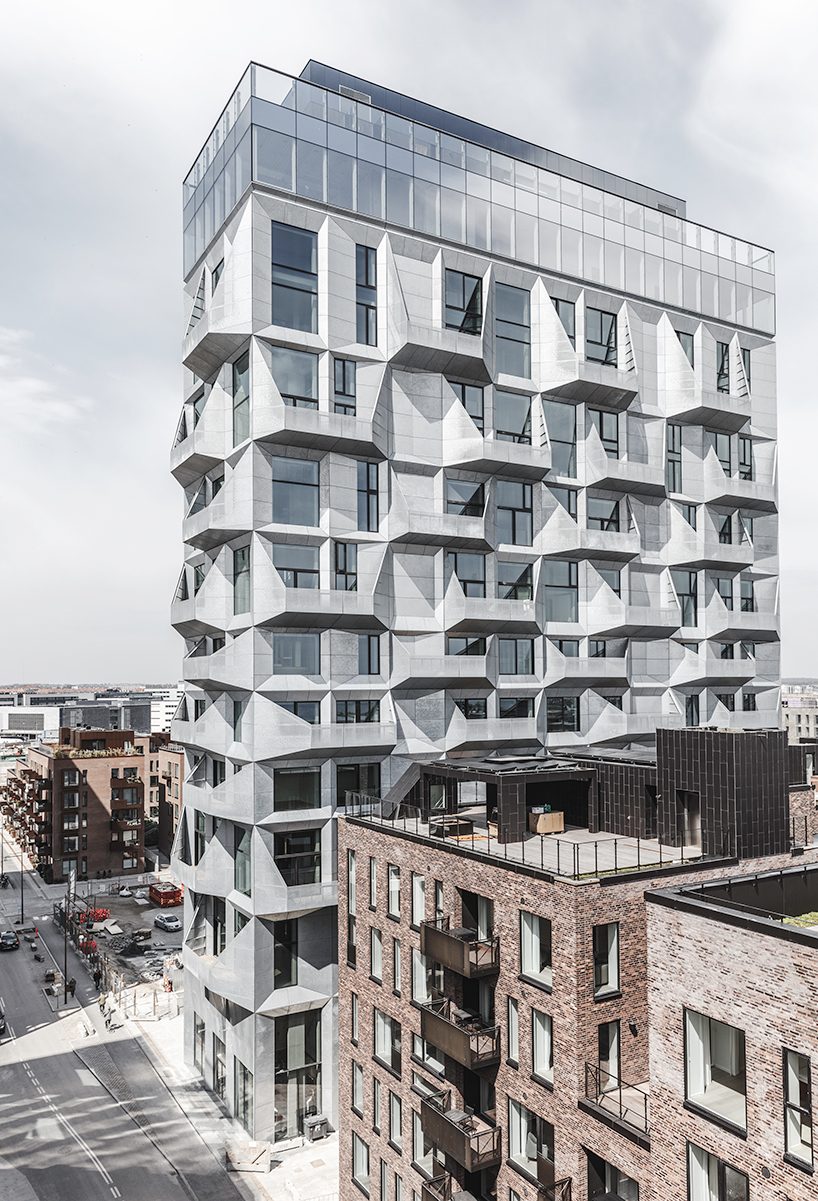 COBE completes construction of the repurposed silo residence in copenhagen