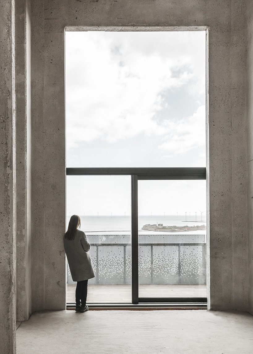 COBE completes construction of the repurposed silo residence in copenhagen