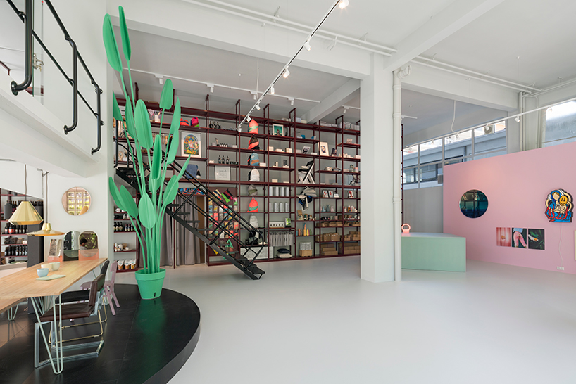 MVRDV designs groos concept store with full height shelving in rotterdam