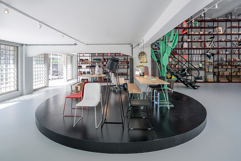 MVRDV designs groos concept store with full height shelving in rotterdam