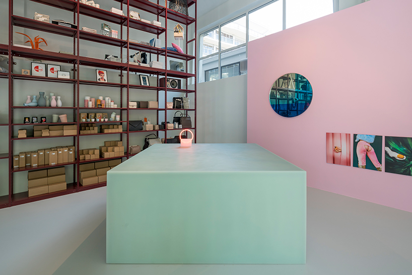 MVRDV designs groos concept store with full height shelving in rotterdam