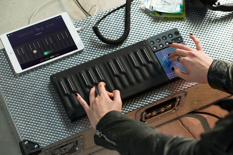 roli's seaboard block remodels the keyboard into a mobile studio