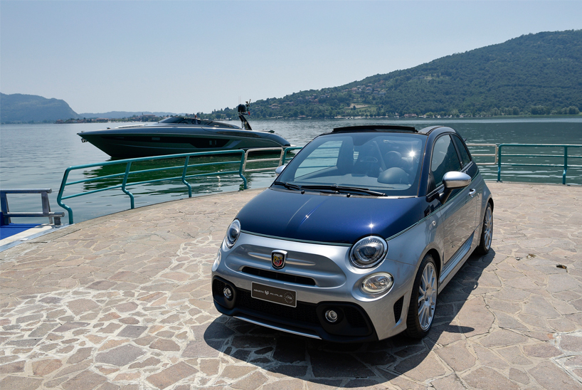 Abarth 695 Rivale Pays Tribute To Riva Yacht S 175 Year Anniversary