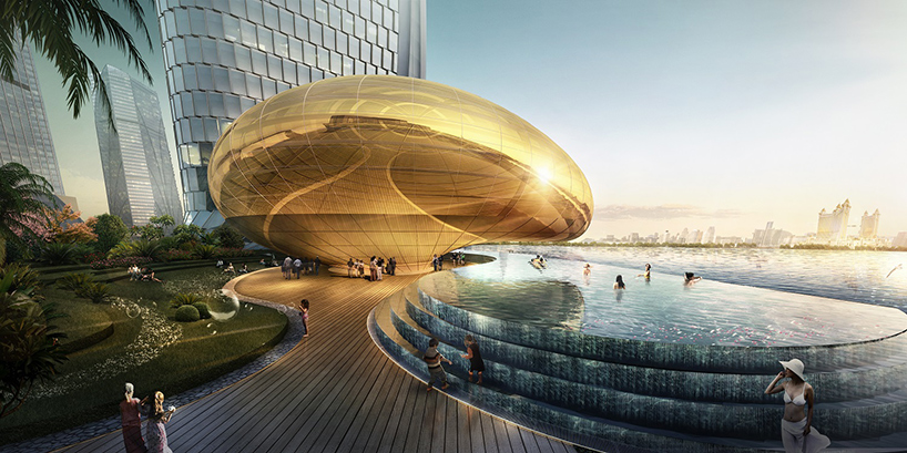 Aedas plans dragon-themed zhuhai hengqin headquarters for china