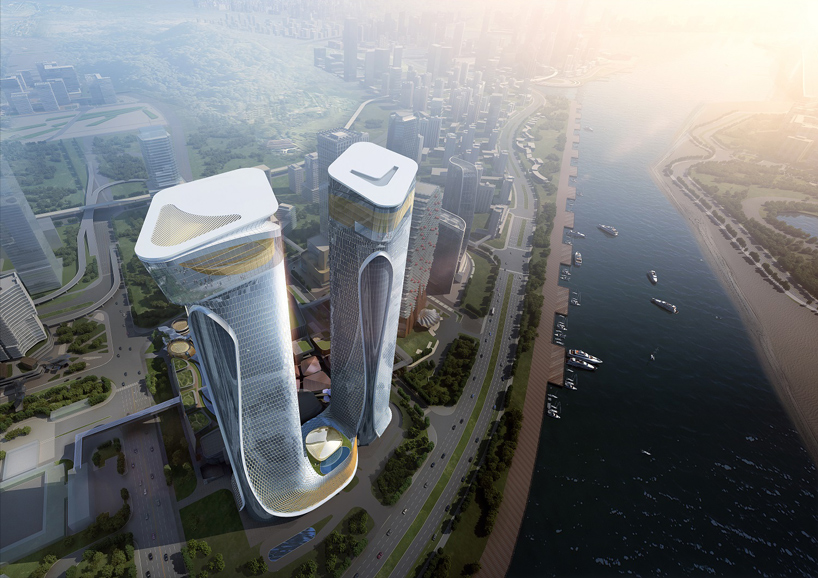 Aedas plans dragon-themed zhuhai hengqin headquarters for china