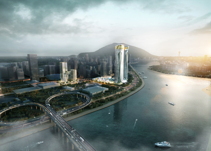 Aedas plans dragon-themed zhuhai hengqin headquarters for china